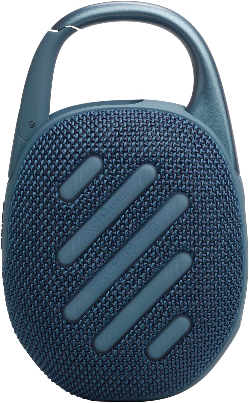 JBL Clip 5 Wireless Portable Speaker | Blue JBL Clip 5 Wireless Portable Speaker | Blue